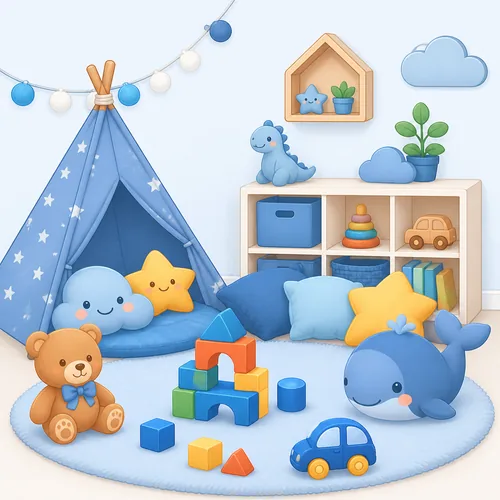 Espaço kids acolhedor da clínica