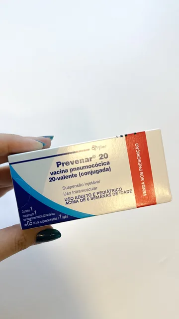 Vacina Pneumo 20 (Prevenar 20) na Saúde Livre Santana